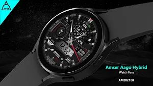 Amser Aago Hybrid Watchface Screenshot 2