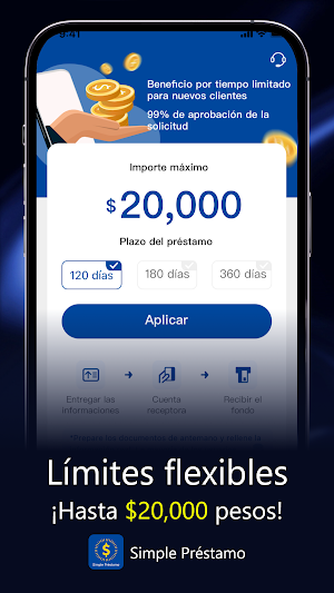 Simple Préstamo: Efectivo Loan Screenshot 1