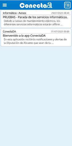 ConectaDA Screenshot 3