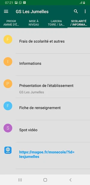 GS Les Jumelles - Boké 1.1 Screenshot 2