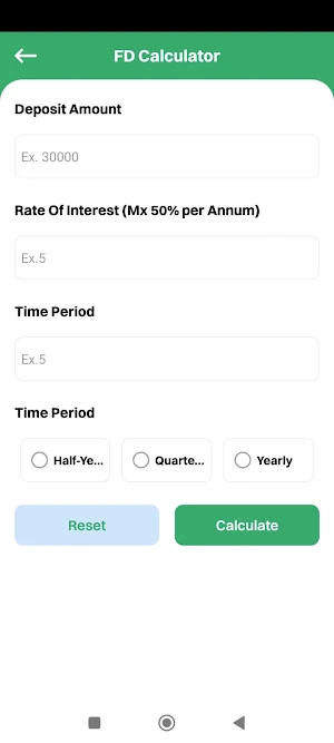 Cashle Loan Emi Calculator Screenshot 1