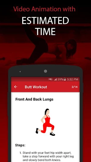 15 days Butt Workout App Screenshot 0