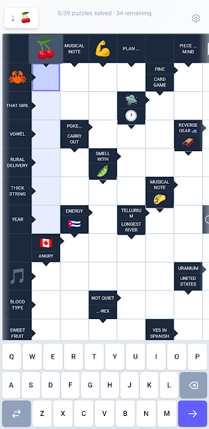 Crowos - easy crosswords Screenshot 0