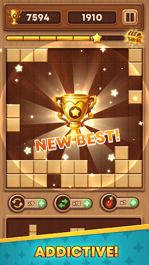 Woodblock Blast - Puzzle Game Screenshot 0