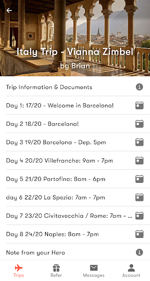 ViaHero Screenshot 1