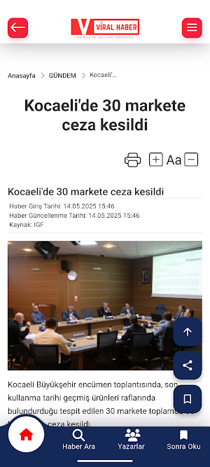 Viral Haber Screenshot 1
