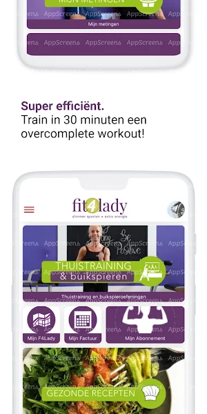 Fit4lady Screenshot 2