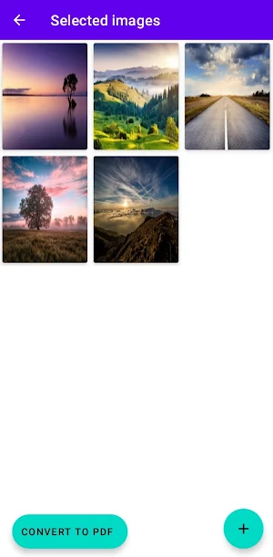 Images to PDF Converter Screenshot 1