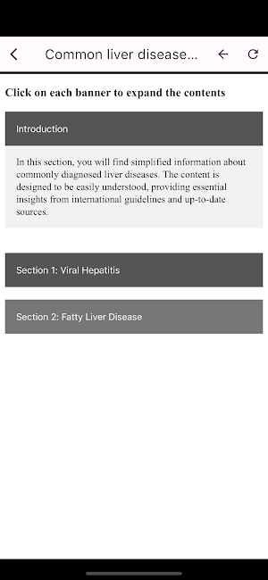 Liver health plus Screenshot 1