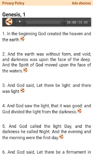 Arabic and English Bible Screenshot 0