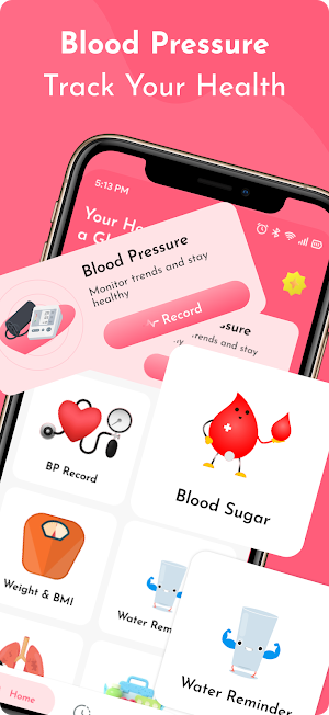 Blood Pressure Tracker Screenshot 0