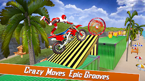 Crazy Moto Bike Stunt Racing Screenshot 0