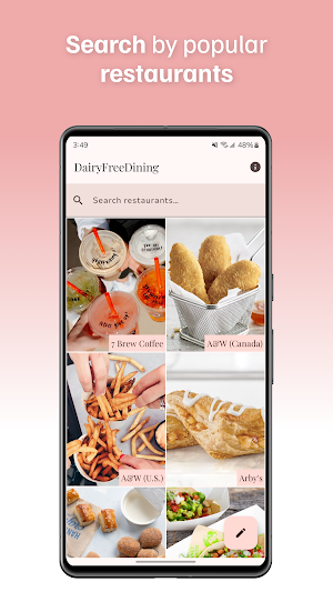 DairyFreeDining Screenshot 0