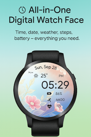 Spring Garden WatchFace Screenshot 3