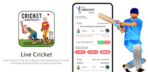 Indi Cricket - Live Cricket TV Screenshot 0