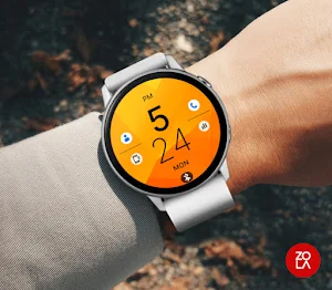 Fresh Orange Fit Watch Face Screenshot 2