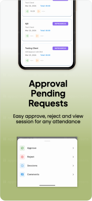 MSP E-Attendance Screenshot 2