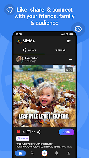 MixMe: Create. Connect. Remix. Screenshot 1