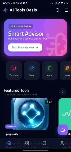 AI Tools Oasis Screenshot 1