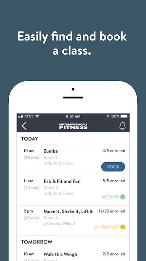 Metamorphosis X Fitness screenshot 4