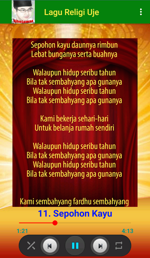 Lagu Religi Islam Uje Offline Screenshot 3