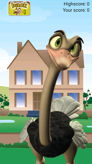 Talking Joe Ostrich Screenshot 1