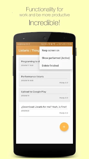 Listaris, to-do list Screenshot 3