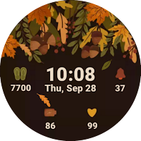 Autumn Watch Face Animated