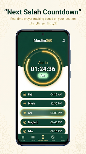Muslim 360:Prayer, Quran, Azan Screenshot 2
