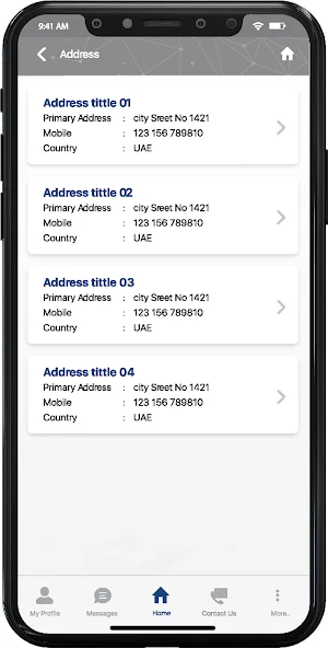 ESAT | Client Mobile app Screenshot 2
