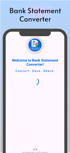 Bank Statement Converter Screenshot 0