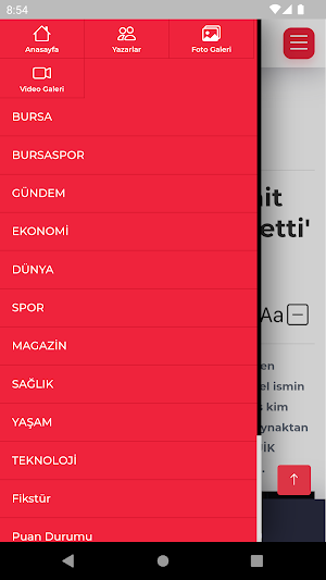 Bursa Hakimiyet Screenshot 1