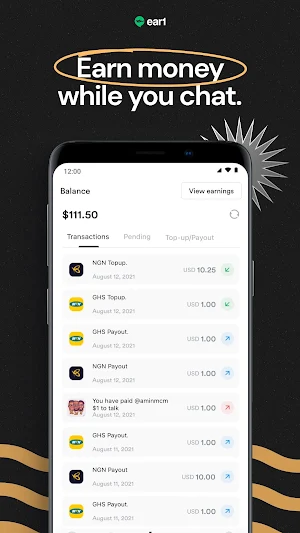 ear1 - talk to anyone Screenshot 3