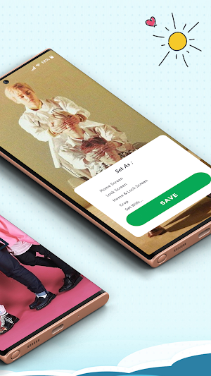 Kpop Idol EXO Wallpaper Design Screenshot 3