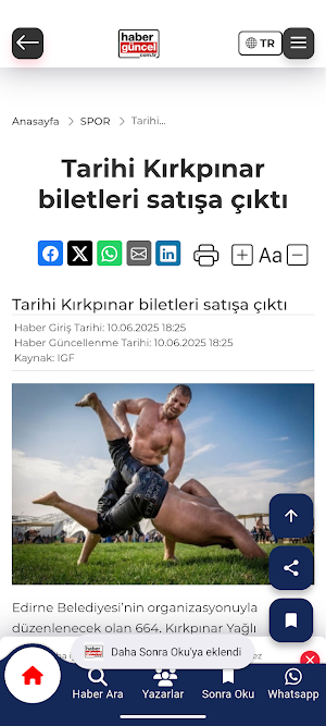 Haber Güncel Screenshot 1