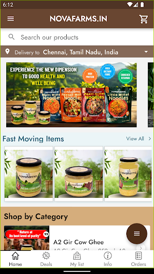 NOVAFARMS.IN Screenshot 0
