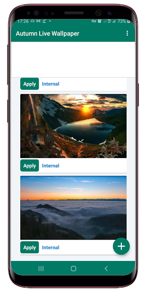 Mountain Live Wallpaper Screenshot 0