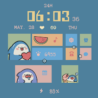 Funny Shark ZKin Watch Face