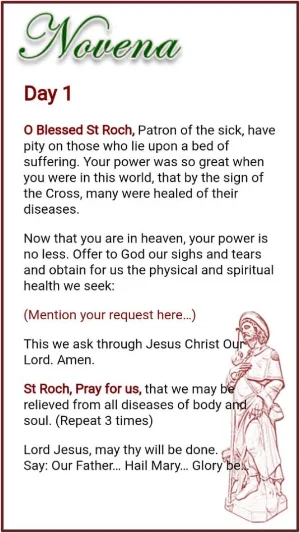 Devotion to Saint Roch Screenshot 2