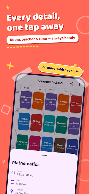 My Schedule Screenshot 2
