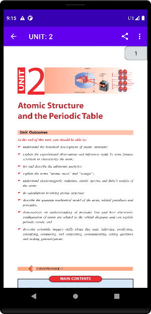 Chemistry Grade 11 Screenshot 2