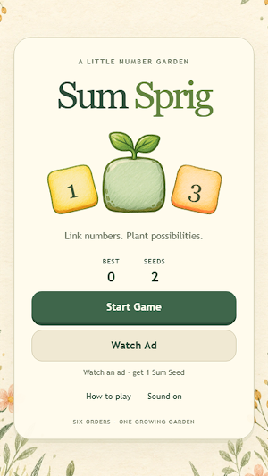 Sum Sprig Screenshot 1