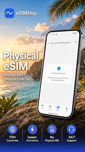 eSIMHop - Travel eSIM Roaming Screenshot 2