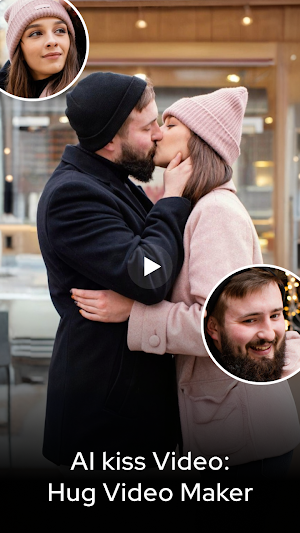 AI kiss Video: Hug Video Maker Screenshot 0
