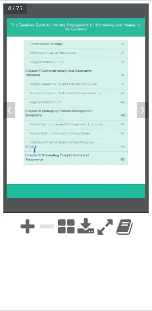 Prostate Enlargement guide Screenshot 1