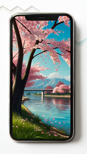 Cherry Blossom HD Wallpapers Screenshot 0