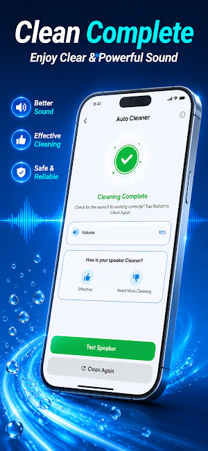 Speaker Cleaner - Remove Water Screenshot 1