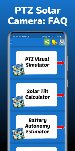 PTZ Solar Camera: FAQ Screenshot 3