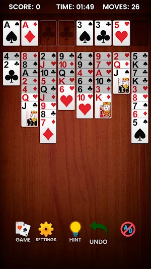 Freecell Solitaire Screenshot 3