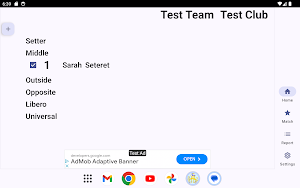 VolleyScout Screenshot 2
